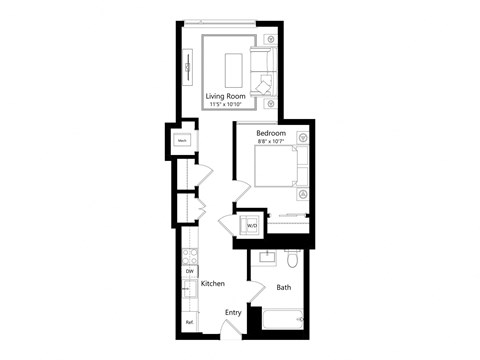 1070 Bridgeview Street Studio-3 Beds Apartment for Rent - Photo Gallery 24